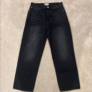 NWOT Madewell low slung straight jeans size 26